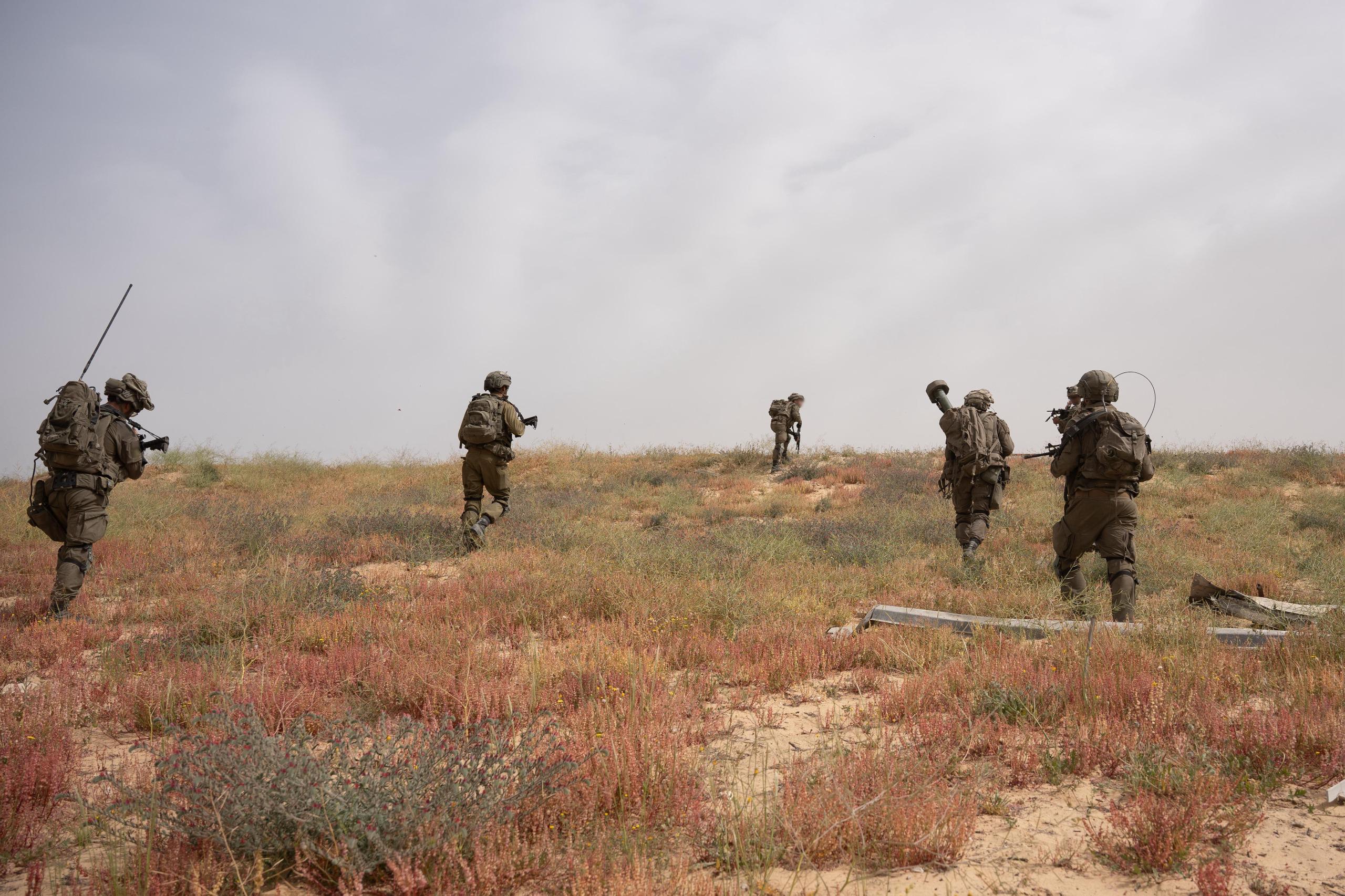 Activity of the 188th Brigade in Rafah and the ‘Morag’ Corridor, April 19, 2025. Photo: IDF