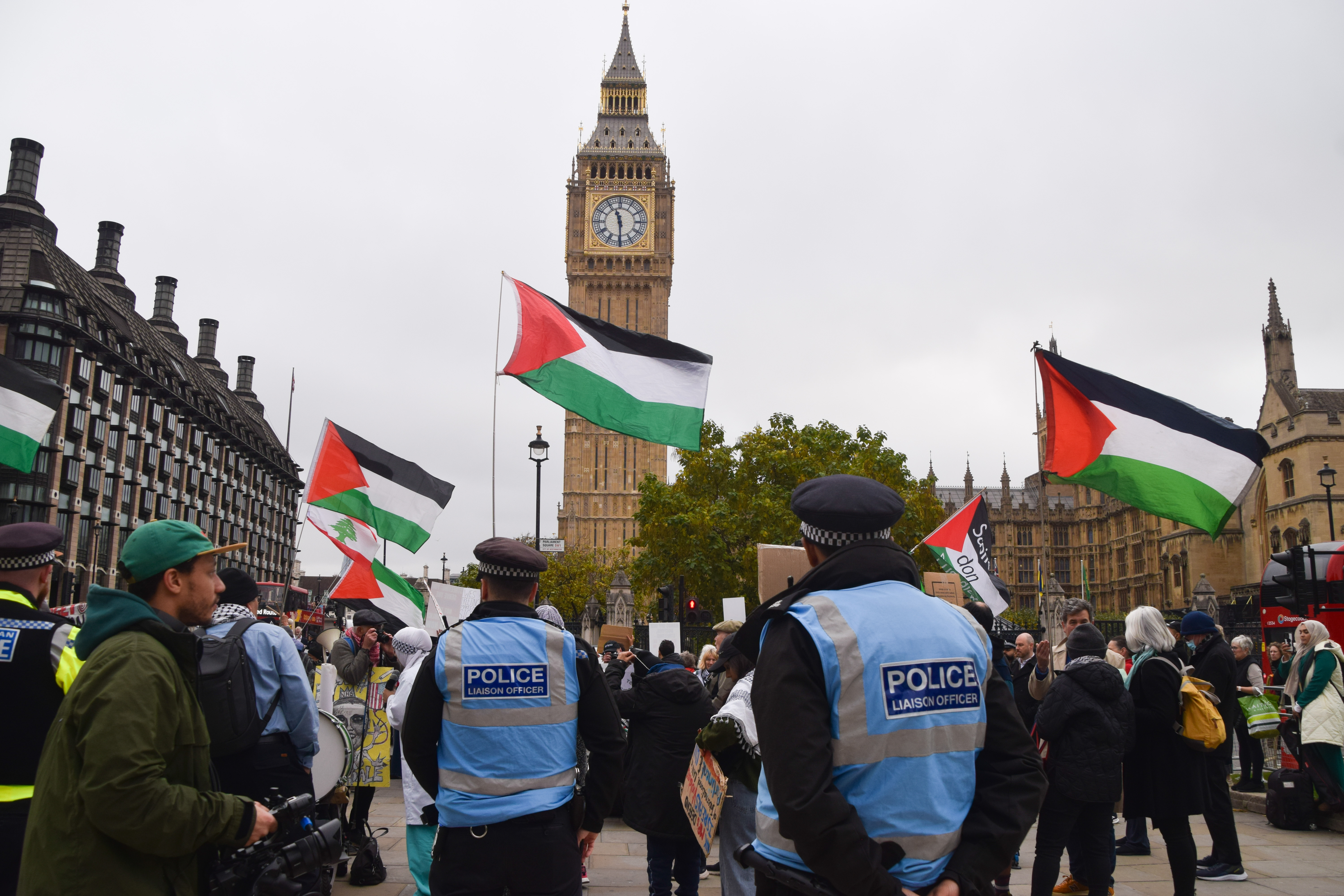 Protest In Support Of Pro-Palestine Healthcare Workers Facing Suspension Over Social Media Posts
Wednesday, October 15th, 2025. Photo: Reuters Connect by Vuk Valcic