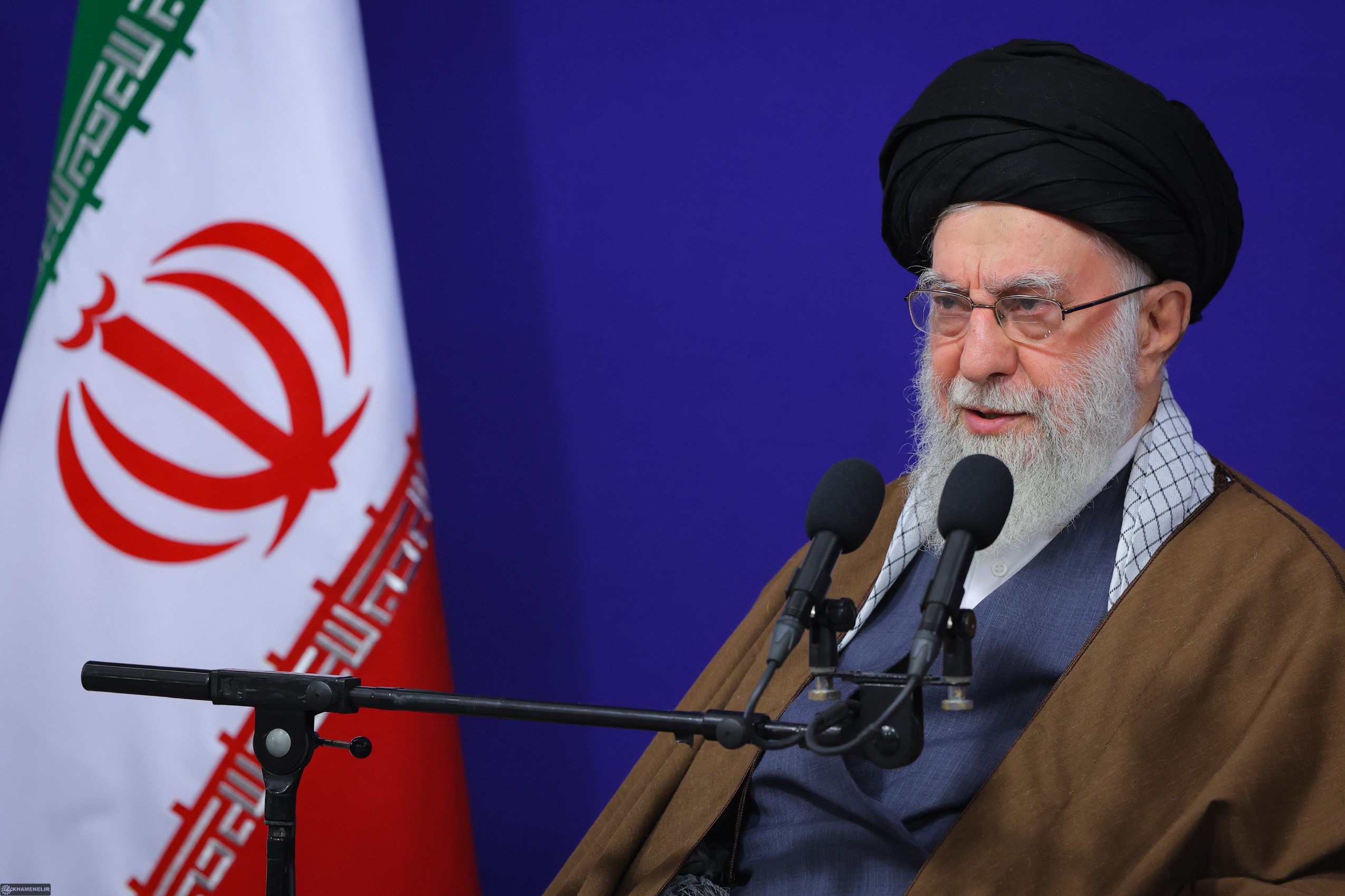 December 24, 2025, Tehran, Iran: Iranian Supreme Leader Ayatollah ALI KHAMENEI speaks during a meeting in Tehran. Photo: Iranian Supreme Leader's Office via Reuters Connect