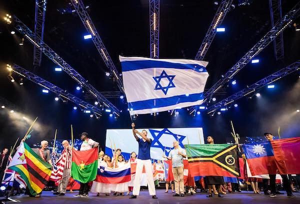 ICEJ Feast of Tabernacles celebration in Jerusalem, Oct. 15, 2019 (Photo: ICEJ/Facebook)