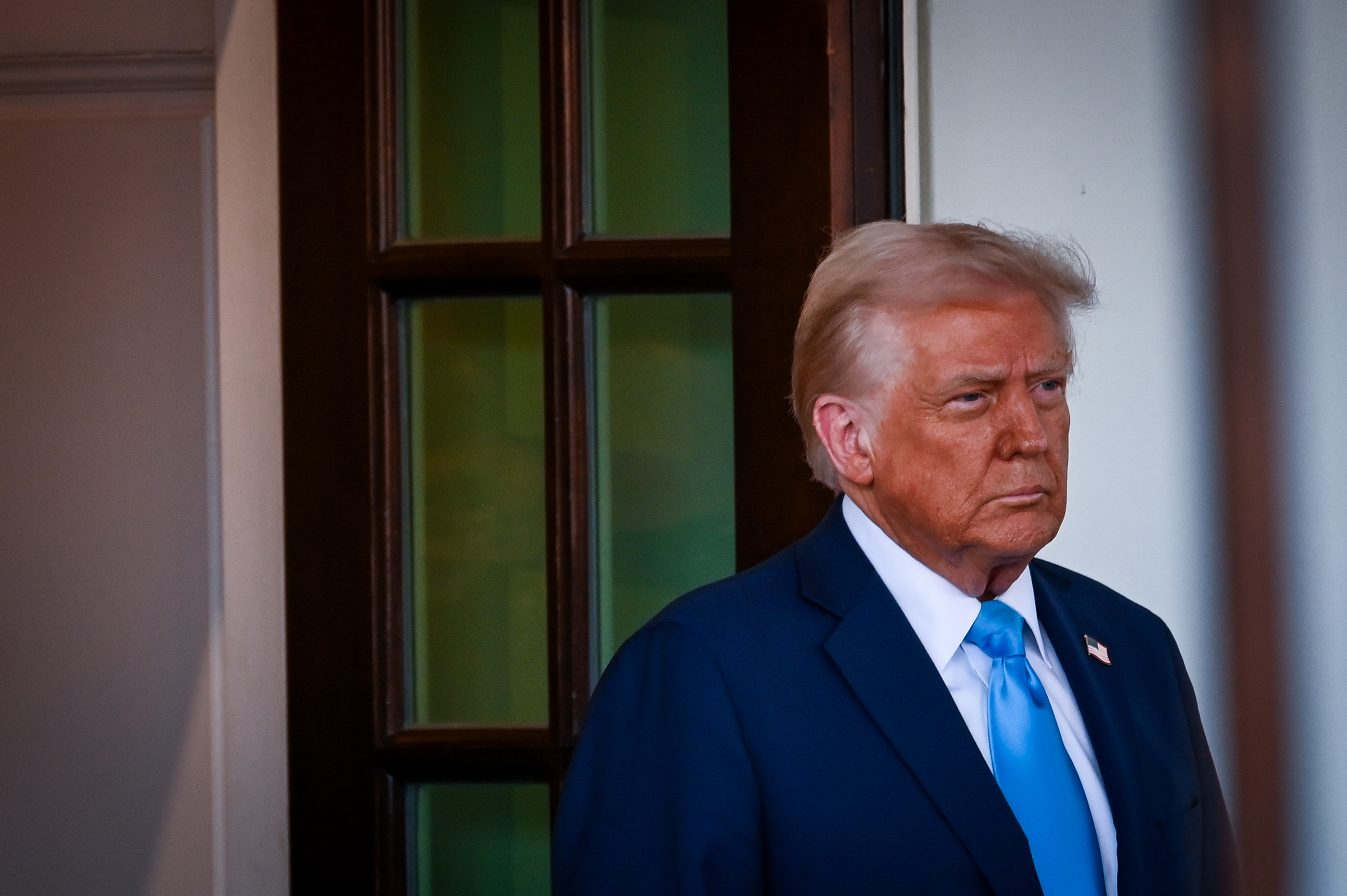Israeli prime Minister Benjamin Netanyahu arrives for a meeting with US President Donald Trump, at the White House in Washington D.C., February 4, 2025. Photo by Liri Agami/Flash90