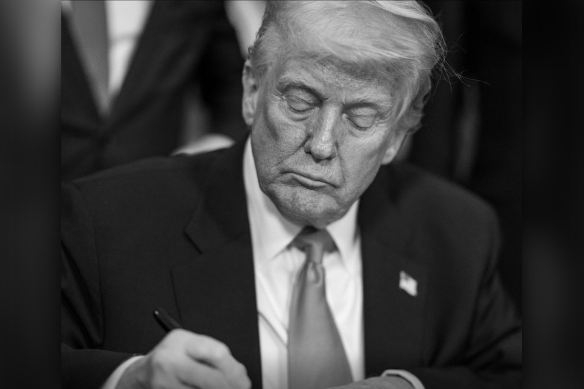 Photo courtesy of the White House X feed