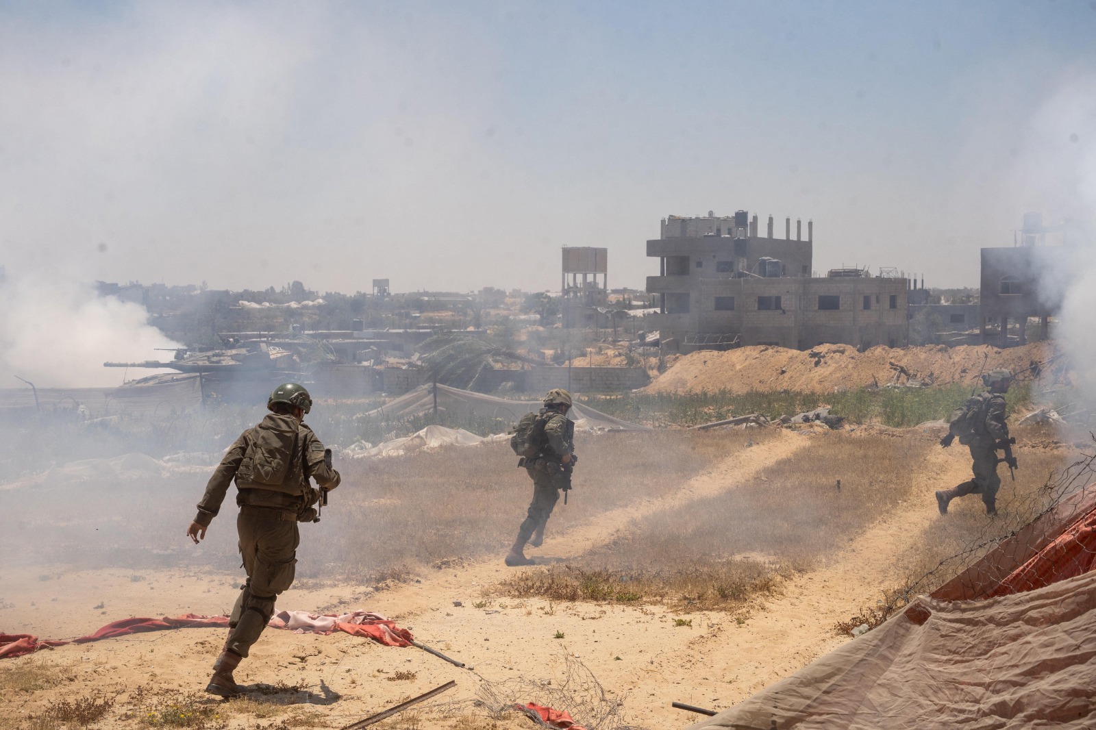 Activity of the Kfir Brigade in Khan Yunis, July 15 2025. Photo: IDF